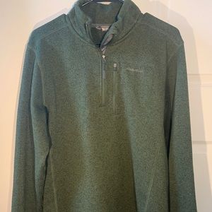 Eddie Bauer Men's Green Radiator 1/2 Zip (M)
